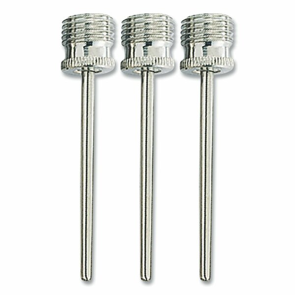 Champion Sports Needle, Pump, Inflating, Nickel-Plated, PK3 INB